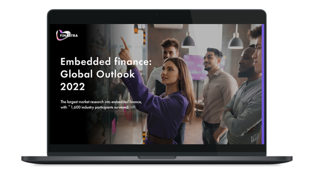 Embedded finance: Global Outlook 2022 cover