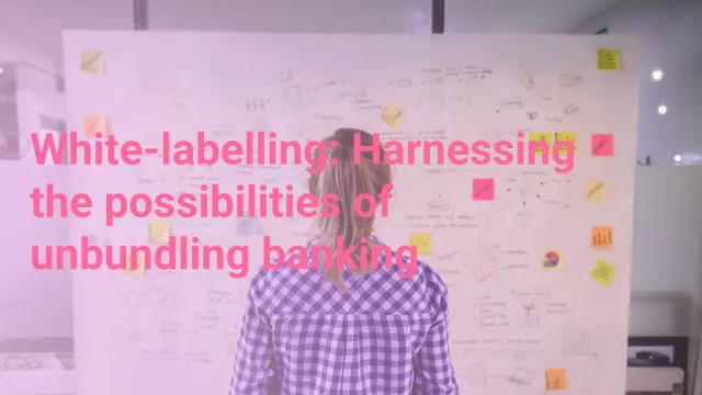 Woman looking at whiteboard