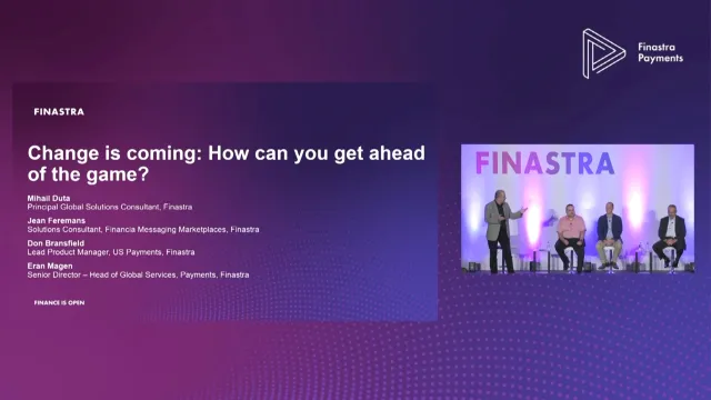 Cover of "Change is coming: How can you get ahead of the game?" video