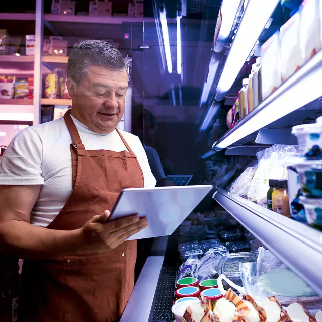 Image of man with small business