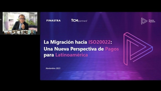Cover image for "La transición hacia ISO 20022: Una nueva perspectiva de pagos para Latinoamérica" webinar
