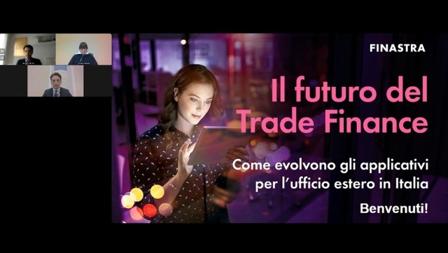 Cover image for "Il futuro del Trade Finance: Come evolvono gli applicativi per l'ufficio estero in Italia" webinar