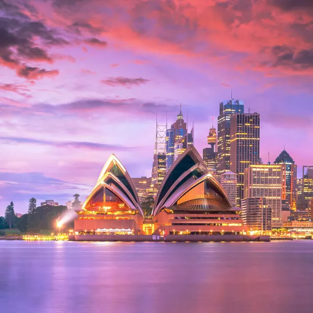 Sydney Opera House Cityscape