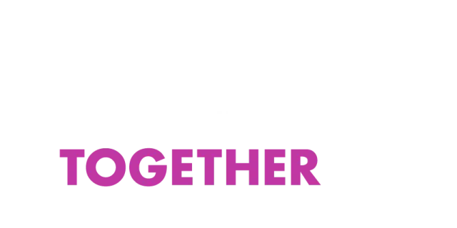 Finastra Innovating Finance Together strapline - white and fuchsia
