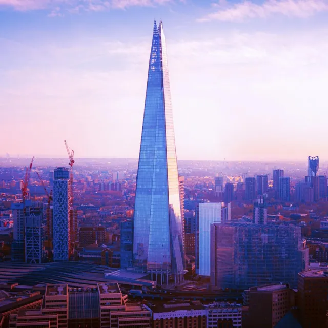 Image of an aerial view of The Shard building