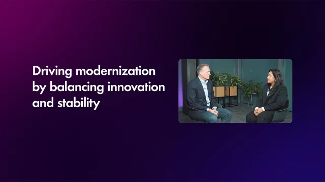 Finastra TV - Driving modernization by balancing innovation and stability