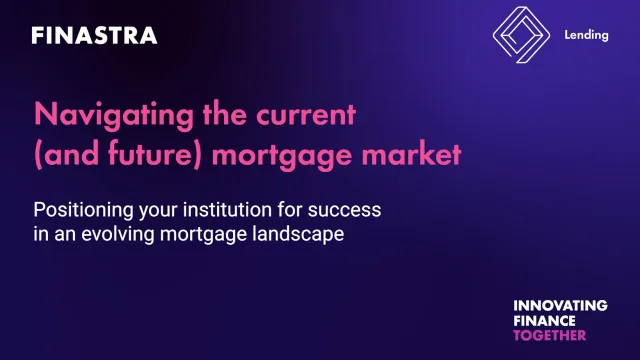 Cover image for the "Navigating the current (and future) mortgage market" video