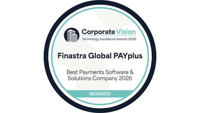 Finastra recognized as Best Payments Software & Solutions Company 2026