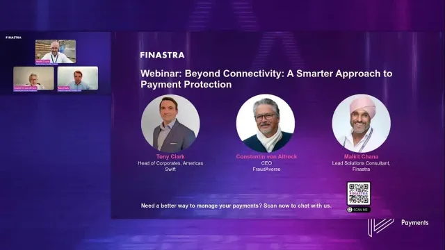 Cover image of the "Beyond connectivity: A smarter approach to payment protection" webinar