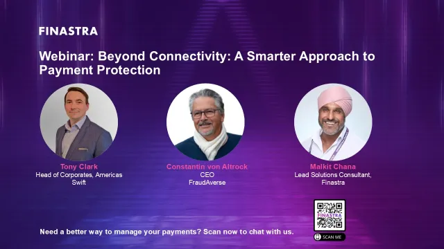Cover image of the "Beyond connectivity: A smarter approach to payment protection" webinar