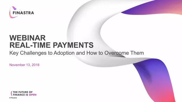 Real-time Payments Webinar