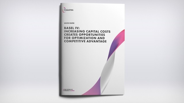 Basel IV: Increasing capital costs creates opportunities for optimization and competitive advantage