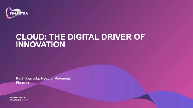 Cloud the digital driver of innovation
