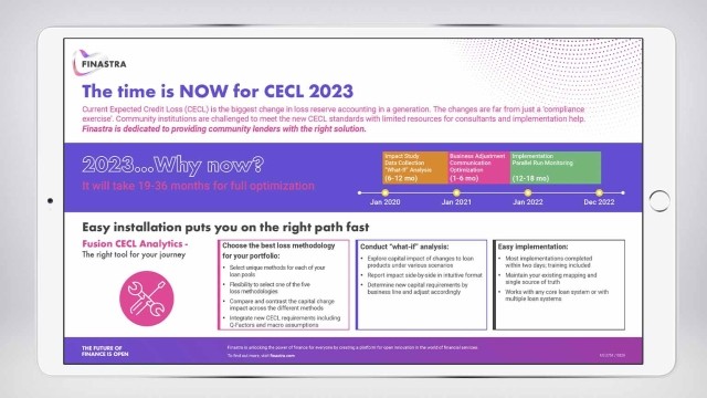 The Time is NOW for CECL 2023