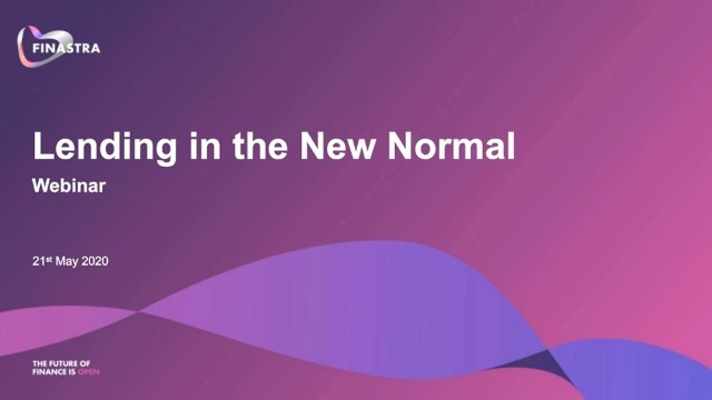 Lending in the New Normal