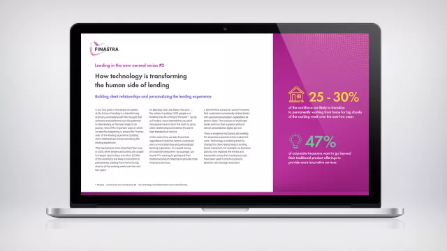 How technology is transforming the human side of lending