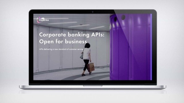 White Paper: Corporate banking APIs - open for business