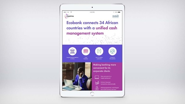 Ecobank connects 34 African countries with a unified cash management system (Infographic)