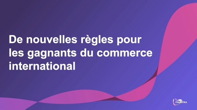 New rules for trade finance winners (French)