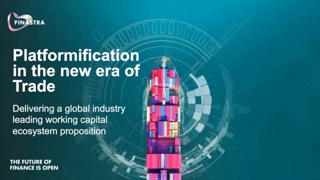 Platformification in the new era of trade