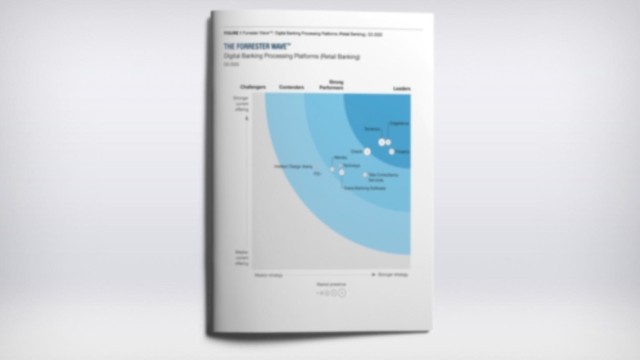 The Forrester Wave analysis establishes the leaders in retail digital banking platforms
