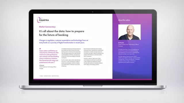 It's all about the data: how to prepare for the future of banking