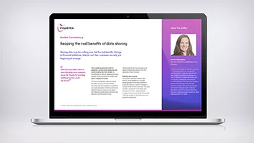 Reaping the real benefits of data sharing document cover