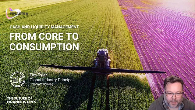 Presentation slideshow cover page with farmers crop sprayer