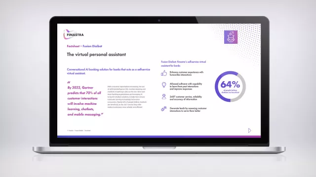 Image of laptop with factsheet