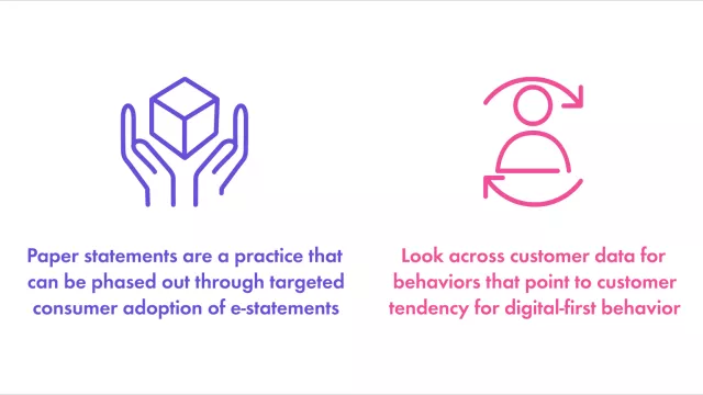 Using machine learning to drive e-statement adoption in Consumer Banking (Infographic)