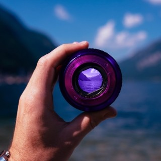 Looking at nature through a camera lens