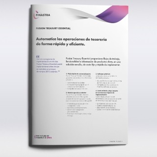Fusion Treasury Essential (Factsheet) [Spanish]