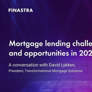 Cover slide for the "David Lykken, President of Transformational Mortgage Solutions, discusses ways lenders can thrive in a challenging mortgage market" video