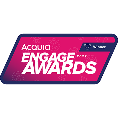 Acquia Engage Award 2022 logo