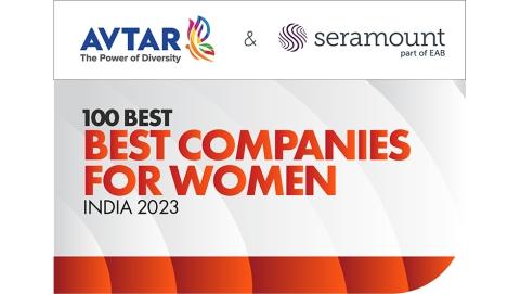 100 Best Companies for Women in India (2023)