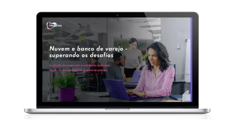 Woman with laptop