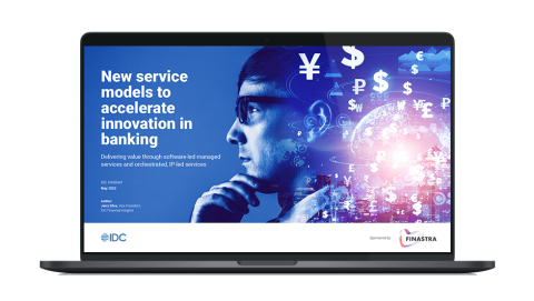 IDC Infobrief: New service models to accelerate innovation in banking (eBook)