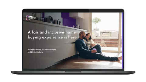 Man and woman sitting on floor