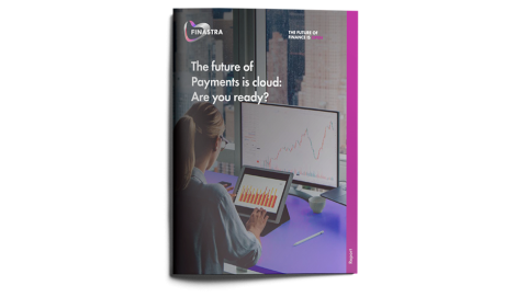 Cover of "The future of payments is cloud: Are you ready?" report