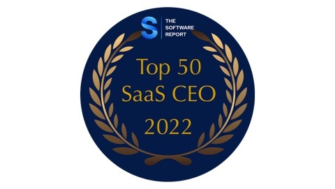 The Software Report - Top 50 SaaS CEOs 2022 (Award)