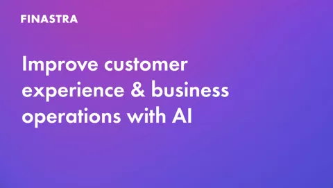Cover slide of "Improve customer experience..." Video
