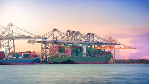 Cargo Shipping Boats