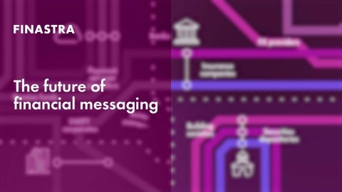 Cover image of "The future of financial messaging from Finastra" video