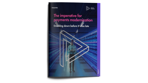 Cover image of "The imperative for payments modernization: Doubling down before it’s too late" report