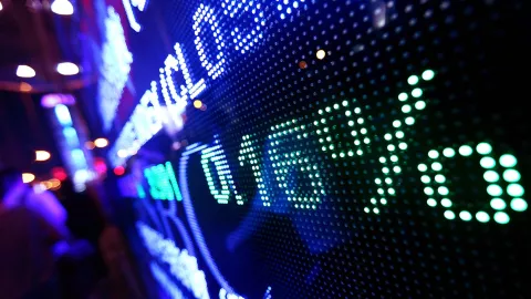 Image of a display panel showing data
