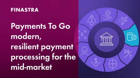 Cover image of the "Payments To Go – Payments-as-a-Service for mid-market financial institutions" video