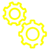 Cogs-Processing-Icon-Yellow-100x100