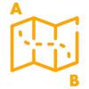 Map-Point-A-To-Point-B-Icon-Orange-100x100