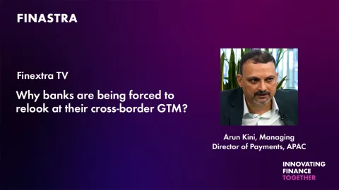 Cover image of "Why banks are being forced to relook at their cross-border GTM?" video