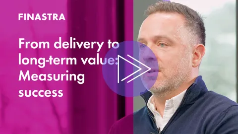 Cover image of "From delivery to long-term value: Measuring success" video